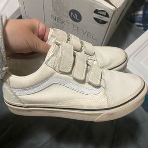 Vans Old skool v suede canvas shoe